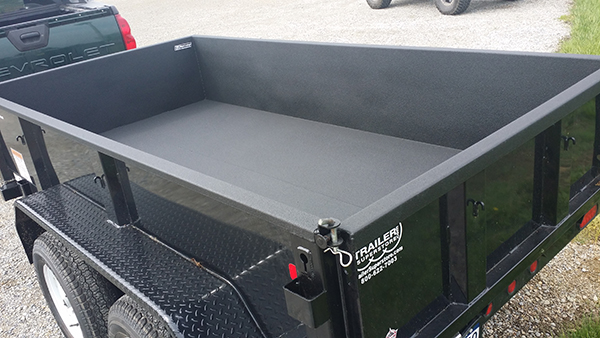 When the lining is used in trailers and truck bodies, Rhino says it reduces road noise in addition to protecting the vehicle.