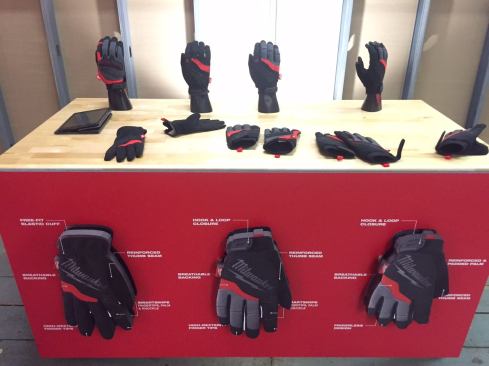 More work gloves are set to be released in August. In addition to their previously launched demolition gloves, expect to see: Performance, Fingerless Performance, and Free-flex. The gloves all include tough-screen compatibility.