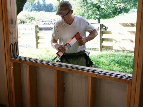 …in straight, parallel beads. If you come across any irregularities, such as holes, dips, etc., be sure to squeeze out a little more product to accommodate these voids.