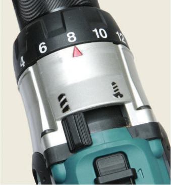 Drill/drive switches. The Makita (shown), DeWalt, Festool, and Milwaukee allow you to switch between drilling and driving without losing your clutch setting.