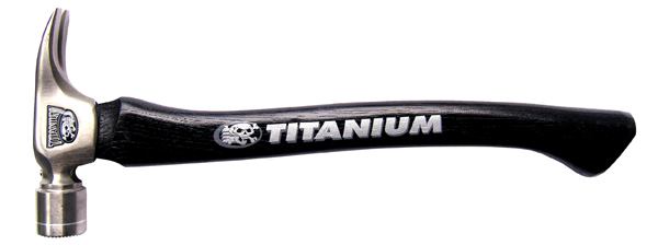 For a short period of time Dead On Tools produced titanium headed models with replaceable steel faces. Attractive and well-balanced, they went out of production because Stiletto owned the patents on titanium heads.