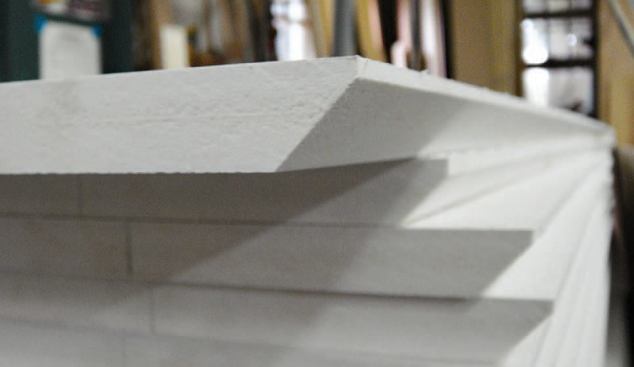 Only a narrow vertical band was left to safely ride against the fence.