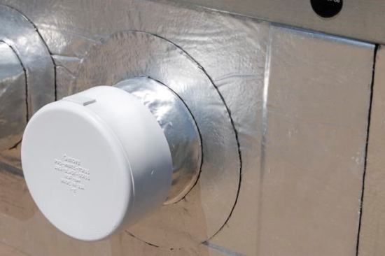 Alum-A-Flash details look perfect still. I must say the installer did these with precision.