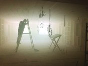 Using a Halloween fog machine ($30 to $40 on Amazon), the author and his crew pumped fog into the interior of a newly framed building. By pressurizing the house with a blower door, they were able to identify and seal myriad tiny leaks before those holes were buried in insulation. This allowed them to go from a tight 1.1 ACH50 (the initial test) to a very tight 0.35 ACH50.