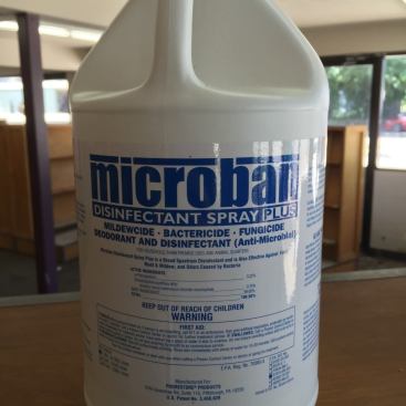 Microban is a good all-purpose mildewcide.