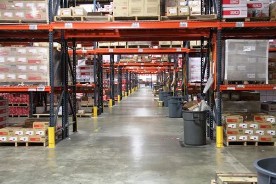 Remember the long aisle in the previous photo? You’re now looking across it and 12 more just like it. That’s a whole lot of staples, nails, and tools.