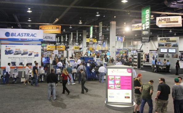 Inside the South exhibition hall