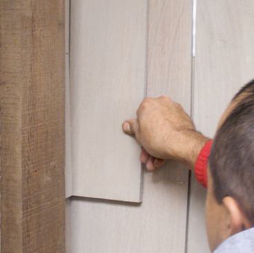 The edge of the second shingle should fit snugly against the first shingle and will hold it in place without extra nailing.