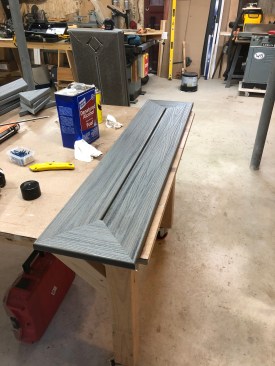 Doing this in the shop increases accuracy, not to mention it’s hot out this summer and working inside is nice.