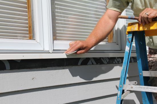 Paint is less likely to fail on edges when the edges are lightly sanded to remove sharp edges.