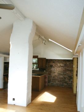 Two summers ago I received a call from some homeowners who wanted to remodel their kitchen and, as part of the project, remove a brick chimney that ran up through the center of the house.