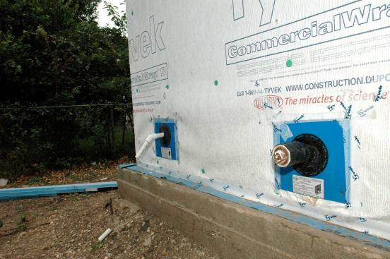 The Quickflash boots come in all shapes and sizes for plumbing, hvac, and electrical penetrations through your WRB.