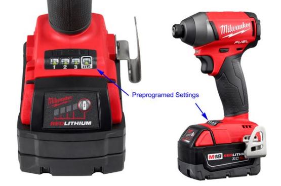 Second Generation Fuel Impact Driver. This new 1/4” hex impact driver (
2753) has a more durable anvil mechanism (more on that in the next slide) and many of the upgrades found in the new hammer drill/driver: stronger magnets in the rotor, improved stator winding, and redesigned electronics. But its real claim to fame are the preprogramed settings or modes that allow performance to be matched to several common tasks. Mode 1 (200 inch-lbs; 0-850 rpm) is for delicate work. Mode 2 (700 inch-lbs; 0-2,100 rpm) is to prevent stripping, breaking, and overdriving of fasteners. Mode 3 (1,800 inch-pounds; 0-3,000 rpm) is the performance setting most of us refer to as “going all out”. Mode 4 is for driving self-tapping screws. It goes from a controlled start (ramps up from 0 to 3,000 rpm), to driving (3,000 rpm), and to slows at the end (750 rpm) to avoid stripping. Available: August 2015.