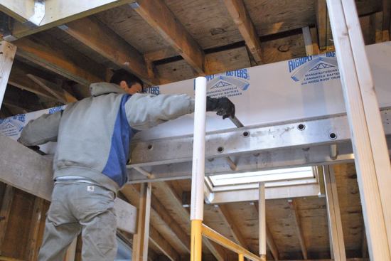The pipes also proved useful in steering the beam.