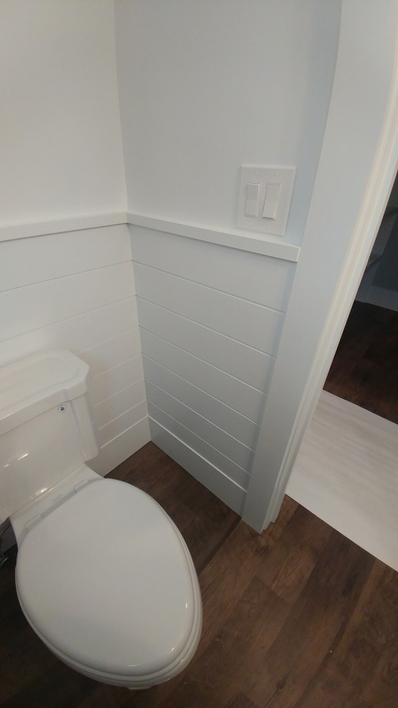 To create a slight reveal between the shiplap and the base I like best (1x6), I pack it out with Ram Board. Works like a charm.