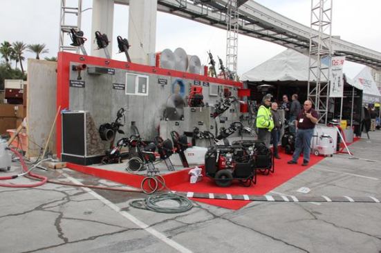 ICS chainsaws won't cut wood; but they will cut concrete. And as far as I'm concerned, that's far more impressive.