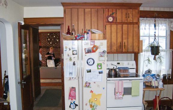 Interior, before the project