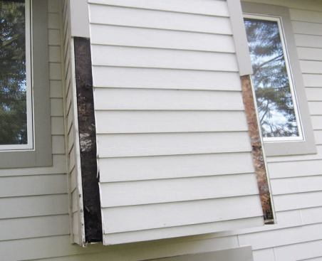 The house shown here was built just a few years before my crew and I began working on it, but already the paint was peeling from the fiber-cement clapboards, and the corner boards had begun to rot.