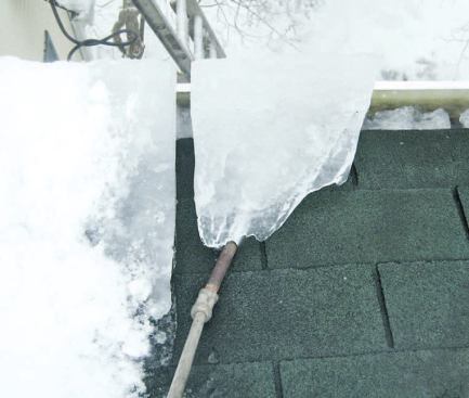 Shingles are undamaged by the steamer wand.