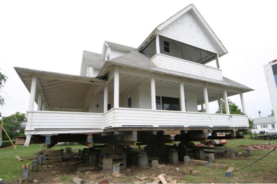 But with the fix, flood insurance premiums can drop by thousands of dollars a year — and in any case, the building is unlikely to flood.