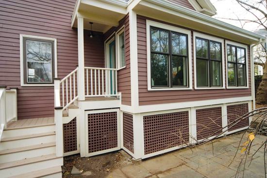 A year-round sunroom.