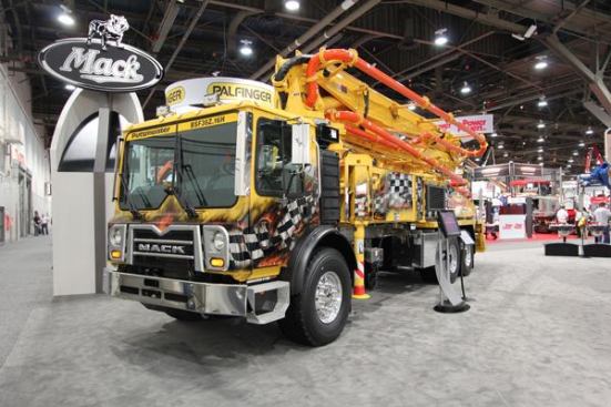 The paint job on this concrete pumping truck is just beautiful. I was looking at it with a friend and he turned to me and said, “I’d sure hate to be the guy driving it when it gets its first scratch”.