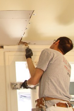 Regular drywall can be used as a plaster base, but it—and any exposed wood lath you want to plaster over—must be treated with a bonding agent.
