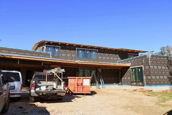 The house is mainly stucco and I'll be using Delta Dry Stucco & Stone for a rain screen on top of the Delta Vent SA.