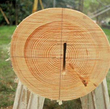 The finished cut shouldn't be much higher than the width of the bar.