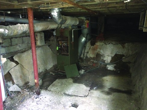 Mechanicals in the basement were fully depreciated.