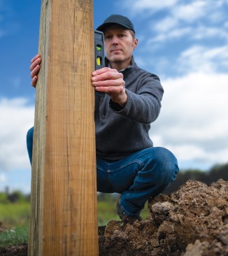 Pro Tip: Use excavated soil as backfill, compacting it every foot. Concrete is unnecessary.