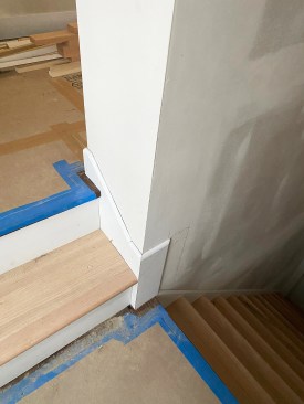 The same can be done with plain, modern millwork.