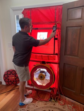 Image of blower door