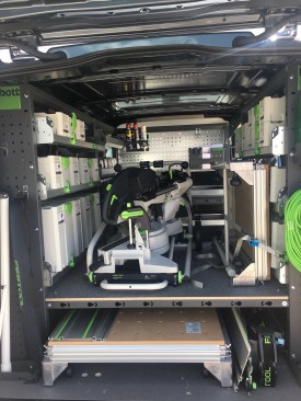 You've probably never heard of Bott, but you'll likely start seeing their name more often. They're a German-base company that offers a customizable storage system that you upfit yourself. Here, a Mercedes sprinter van is equipped with systainer ... 