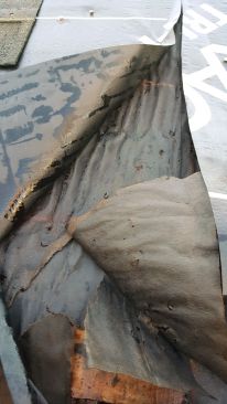 However, when they removed the roof shingles to investigate, they found instead a condensation problem.