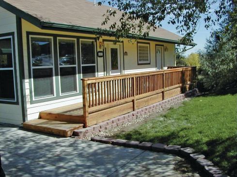 Landscaping designs and decking without gaps can drastically affect the drying potential of the framing beneath the deck.