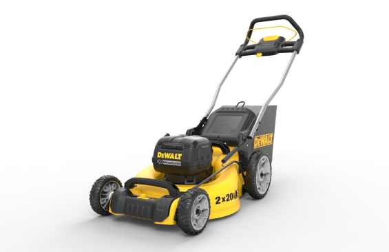 There was a 2x20V MAX Brushless Mower rolloing around at the event, but by the time my group got to the station where it was it had disappeared. But this image was included in the press kit we were given. The mower runs on two 20V Max batteries, has a 20” metal deck, a folding handle for upright storage, carrying handles. You can use it in either mulch, bag, or discharge grass clippings. This will be available in early 2018. It will come kitted with two DEWALT 20V MAX* 5.0Ah Lithium Ion Batteries (DCB205) and will be available for $399 (DCMW220P2). 