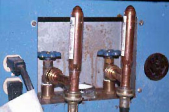Water hammer arrestors — not simply vertical pipes filled with air — are the best way to prevent water hammer.
