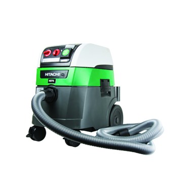 Hollow-core drill bits (not shown) are also available that connect directly to the dust extractor and remove dust as the hole is drilled. HEPA-equipped dust extractors, like this new model from Hitachi, are available in various sizes and cfm ratings to comply with Table 1.