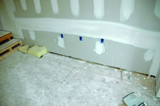 All exterior wall plates can leak, and the garage separation wall should be considered an exterior wall.