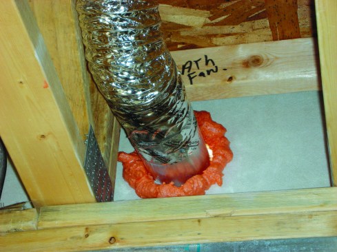 But just going through the motions is not enough; attention with spray foam is required.