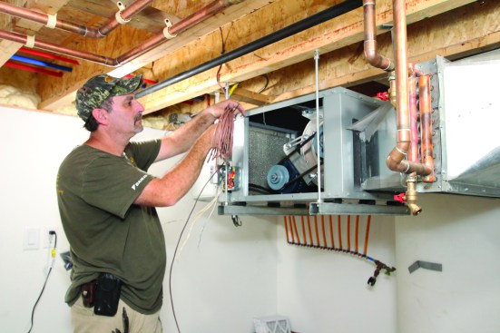 Controls are wired to match intake fan speeds with the kitchen exhaust.