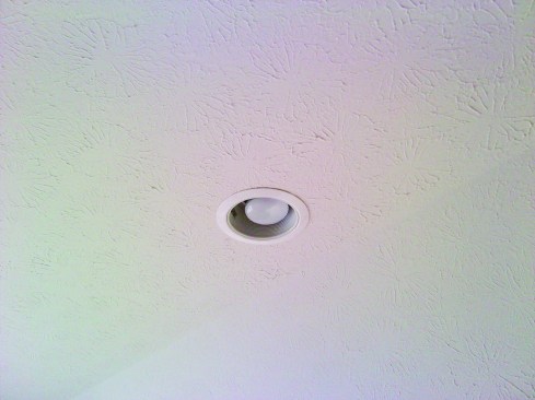 Recessed light fixtures in ceilings are a common source of heat loss in modern homes.