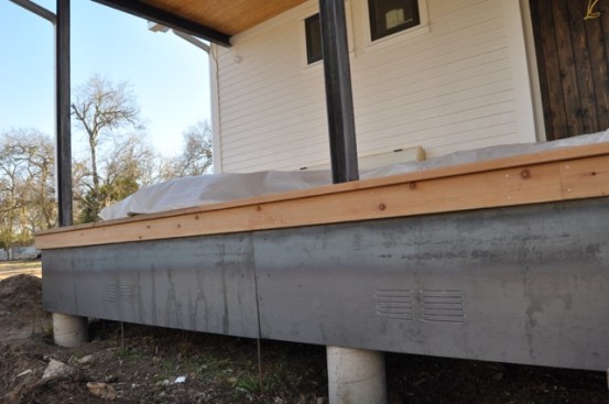 Cut vent slits to meet code!