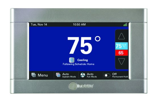 Mandalay Homes’ basic workforce housing includes a programmable, internet-capable thermostat supplied by Trane.