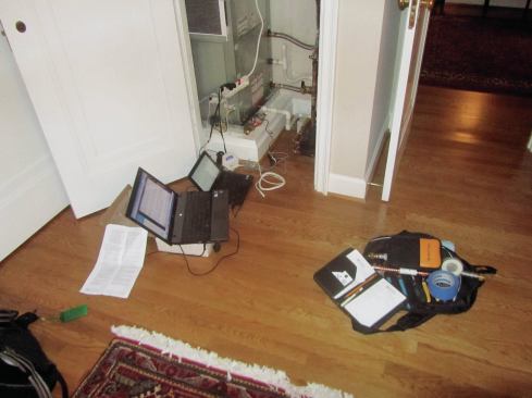 The HOBO ZW system setup is complex and requires an on-site computer, but the system can be monitored live over the Internet.