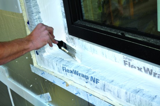 This is followed by a second, more fluid product - Tyvek Brush Formulation.