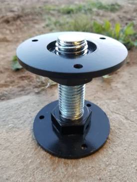 The GH Leveler is designed to provide adjustable support to columns and beams. A hold-down plate is available to provide improved uplift resistance.