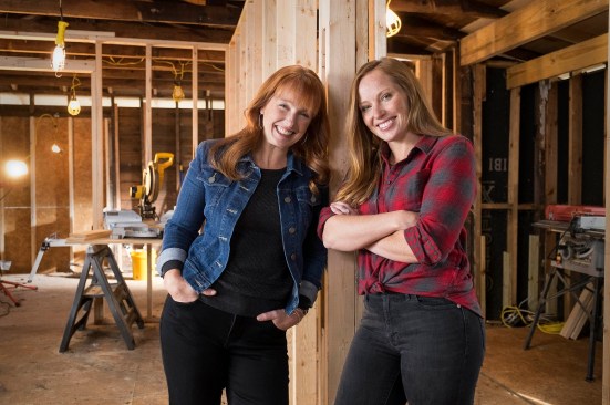 Karen E Laine, left, and her daughter, Mina Starsiak