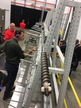 This is a custom-made 15' long, 2" diameter SDS bit that Hilti created for one of its customers. 